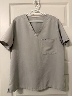 FIGS Women's Catarina One-Pocket Scrub Top Medical Surgical Uniform- Sz XL VGUC